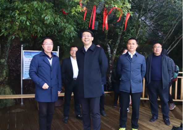 江西省副省長(zhǎng)吳浩蒞臨靈山景區(qū)視察調(diào)研